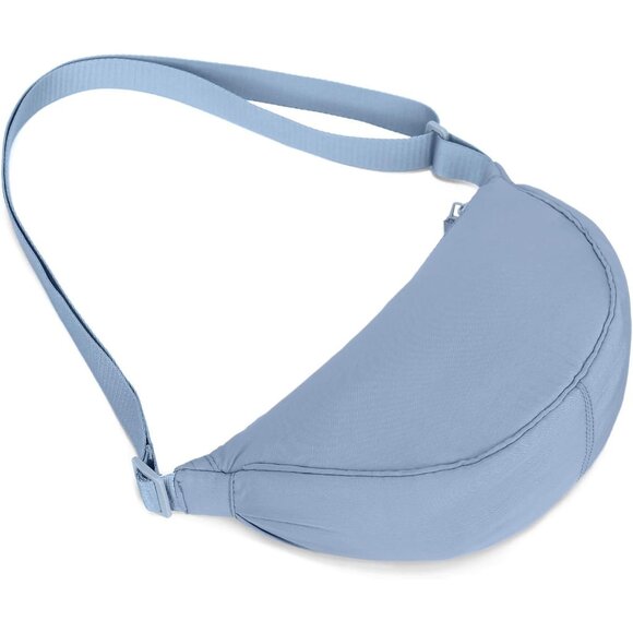 Crescent Bag for Women Men Small Sling Crossbody Bag with Half Moon Shape - Picture 2 of 6